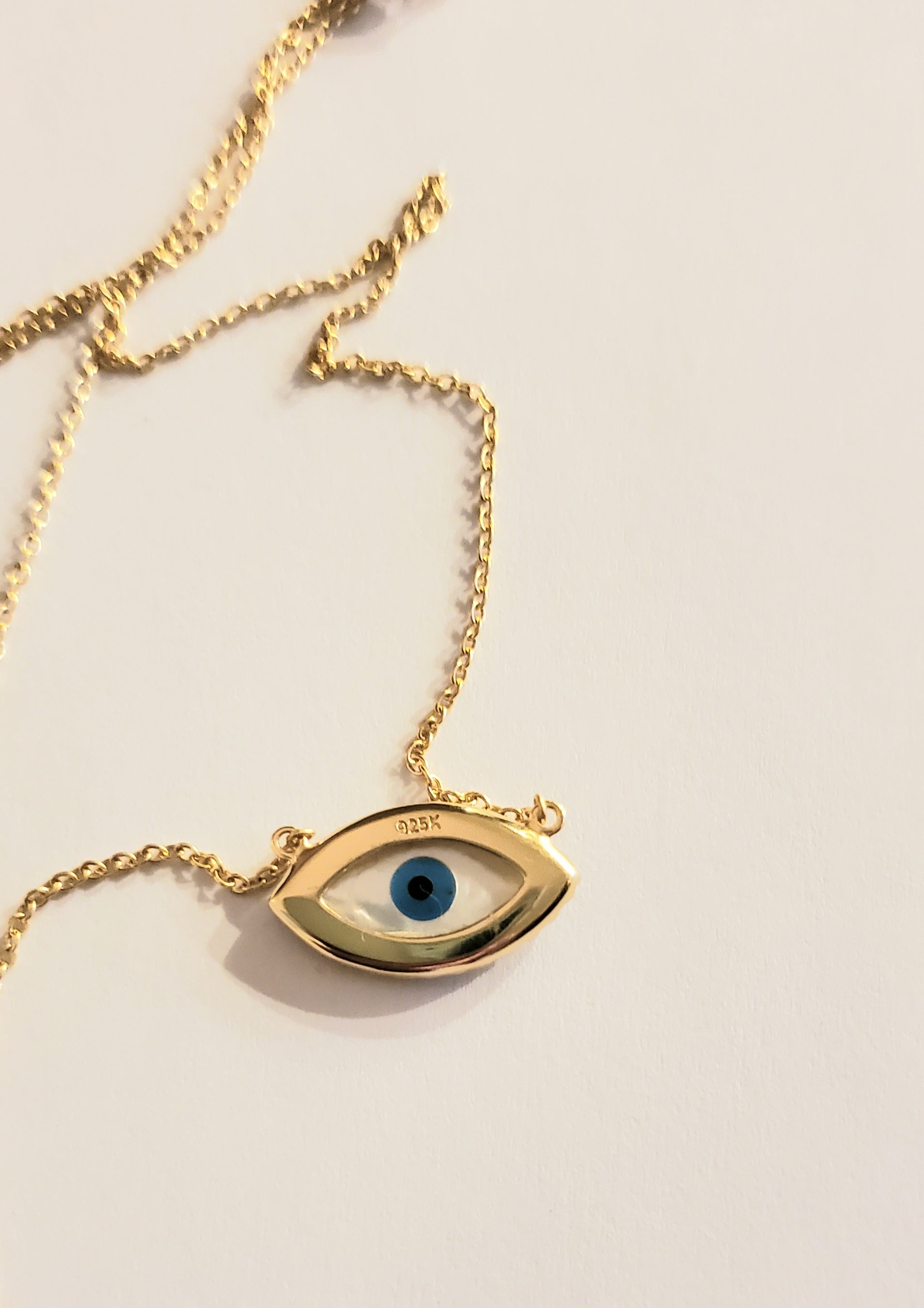 Eye Mother Of Pearl Necklace