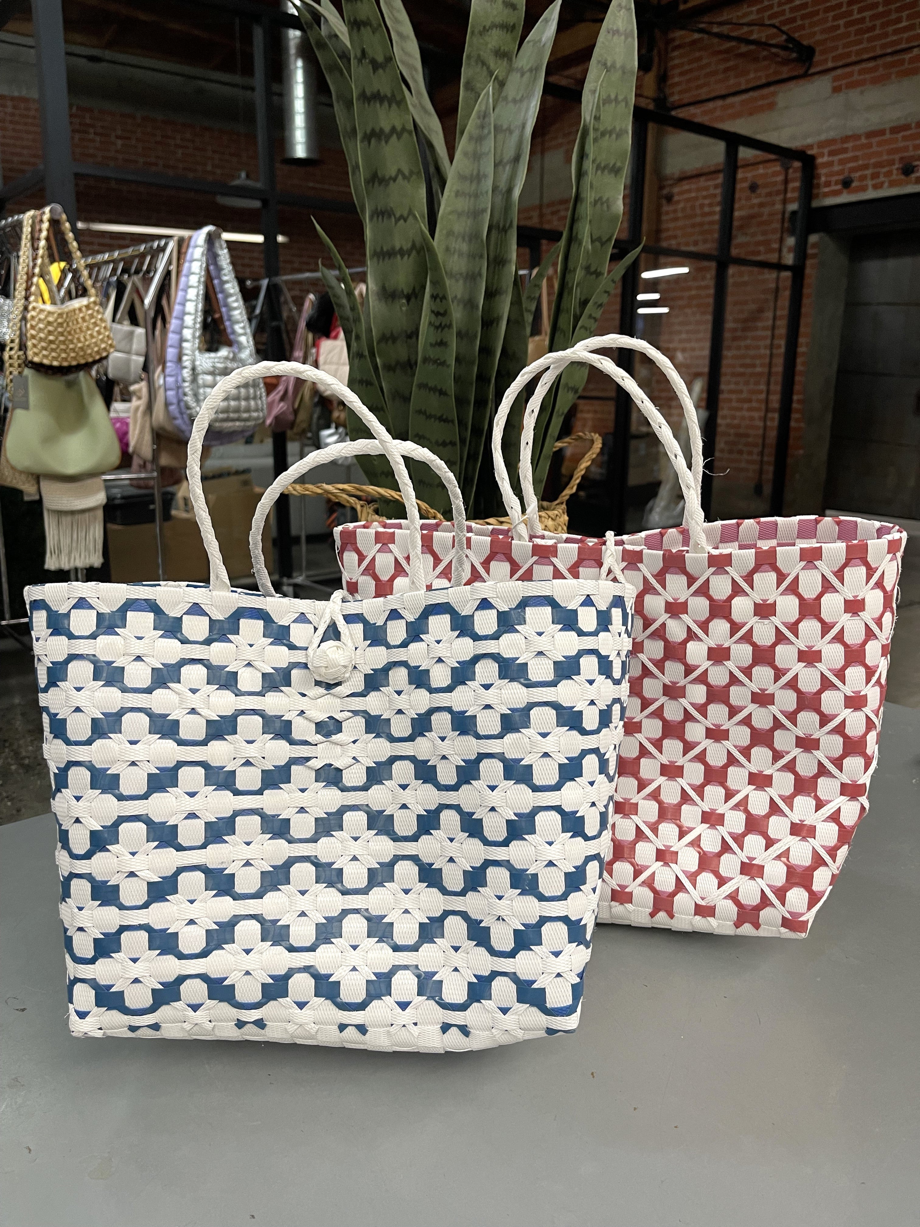 The Woven Tote bag