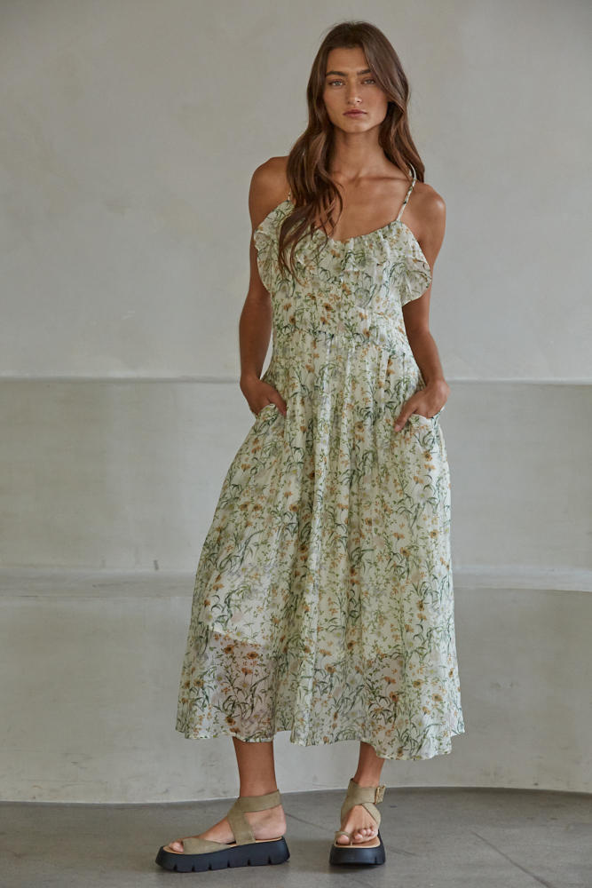 women's a line floral dress A-Line Floral Jacquard Floor-Length Mother of the Bride with Ruched Sa