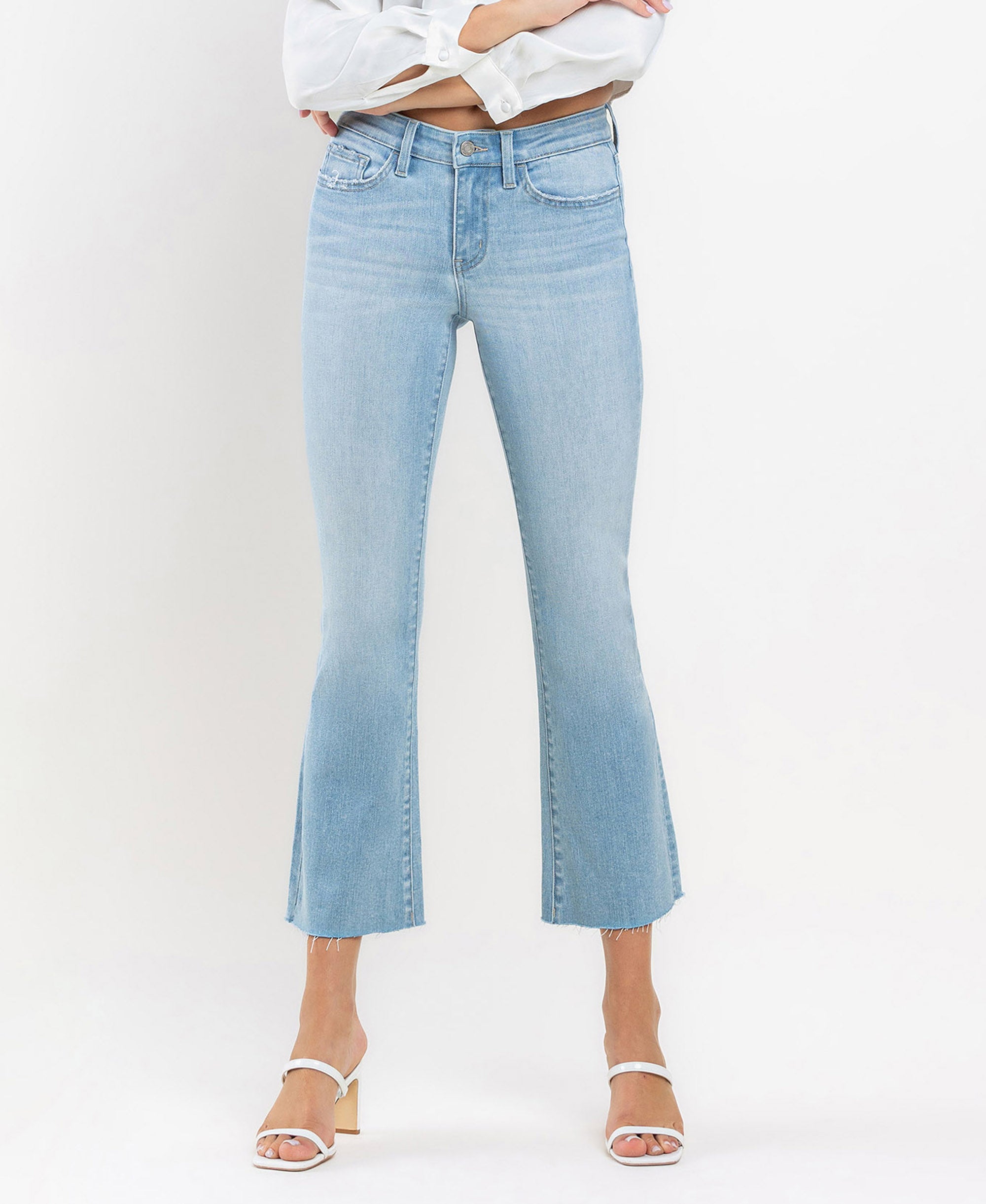 Midrise Ankle Bootcut Jean