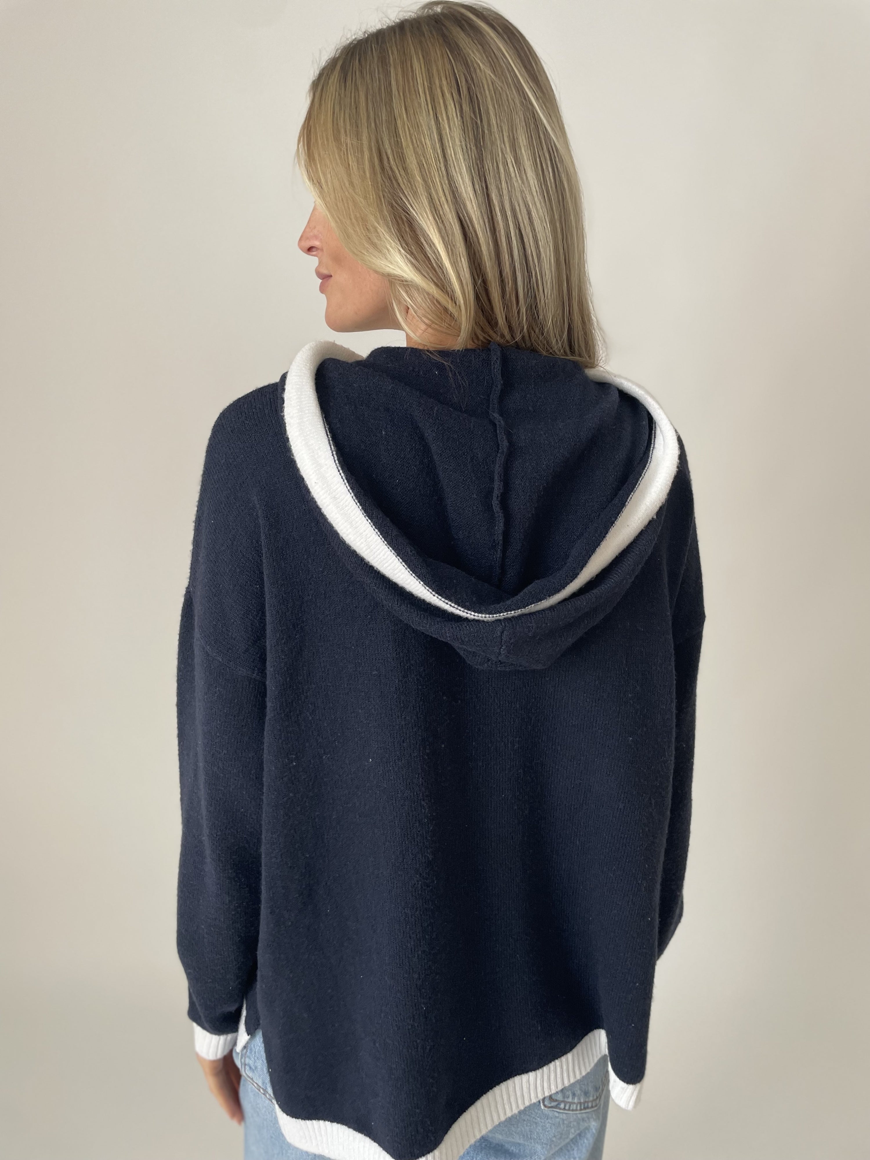 The Color Block Sweater Hoody