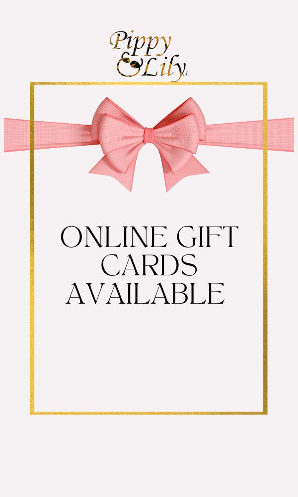 image of a card with pink bow suggesting online gift cards available.