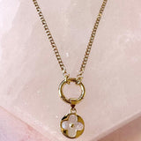 The Clover Luck Charm Necklace