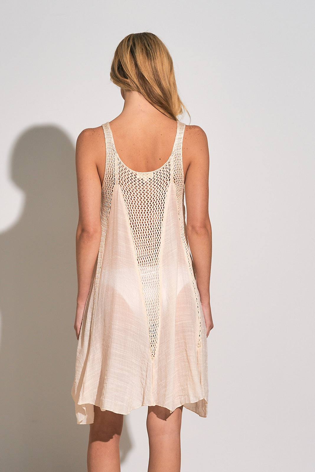 The Crochet Tank Cover Up Dress