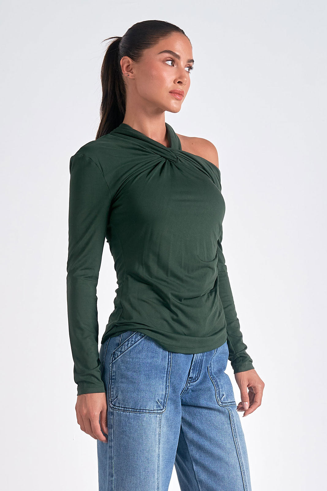 The Jade Off The Shoulder Top