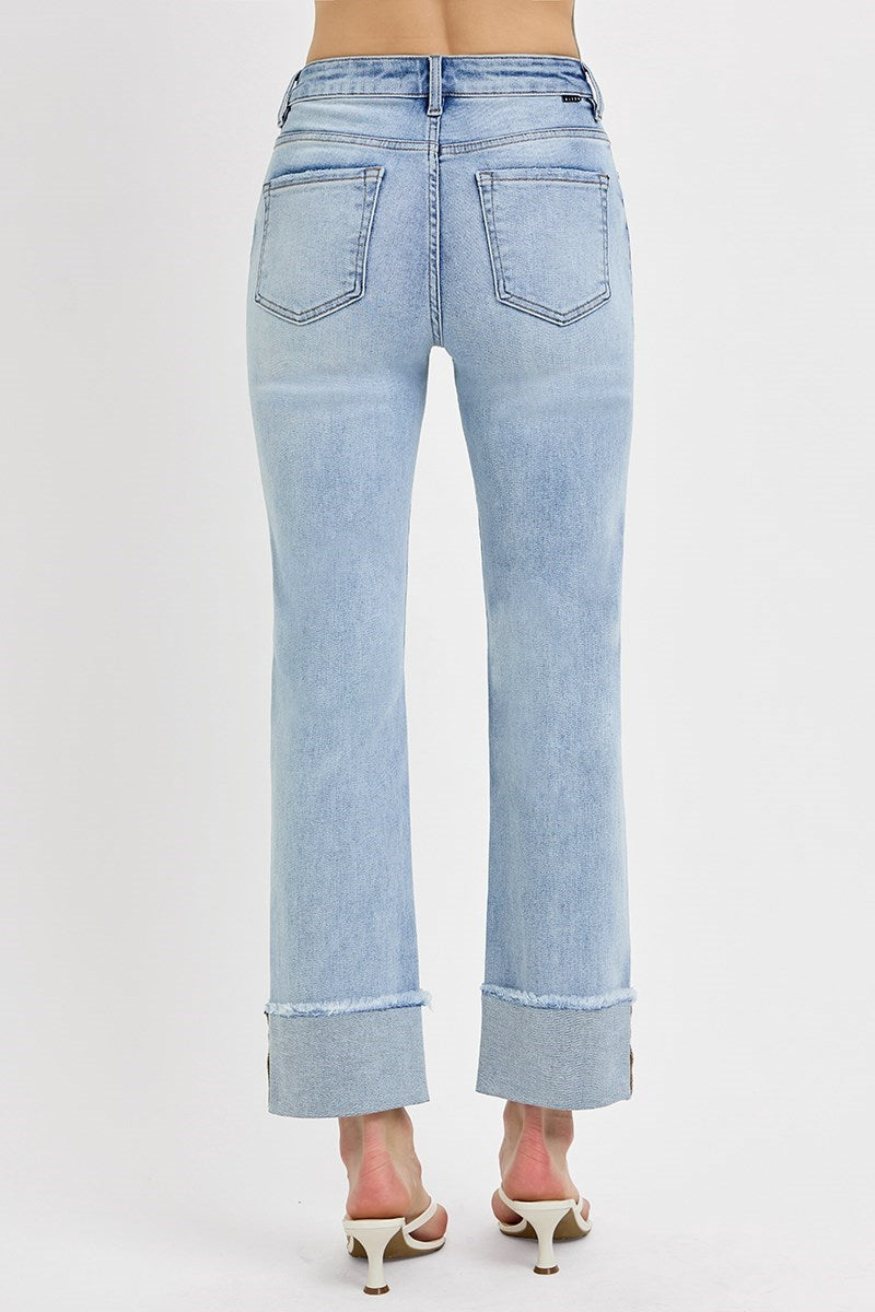 HR Straight Cuffed Relaxed Jean