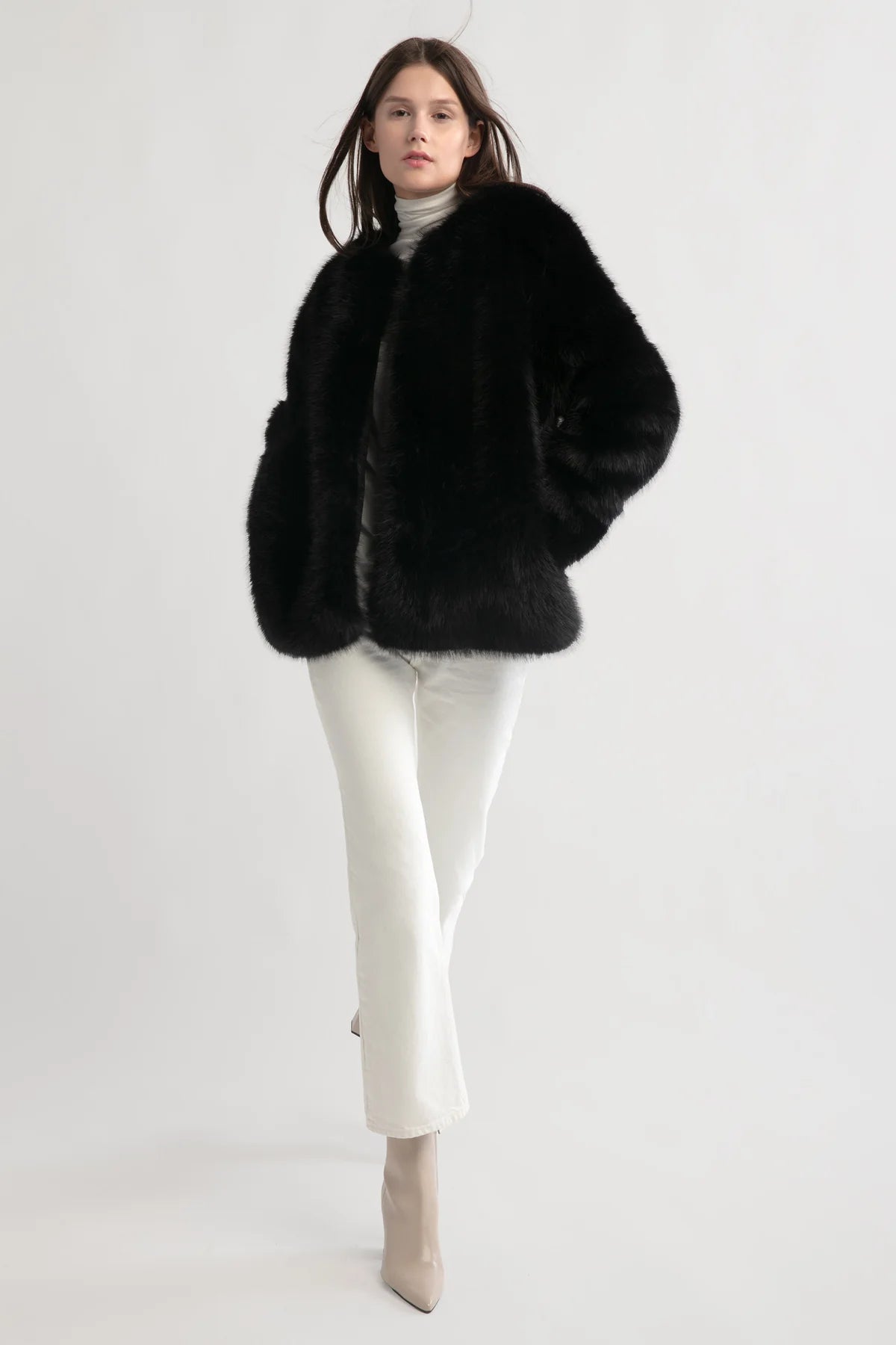 The Classy Fur Jacket