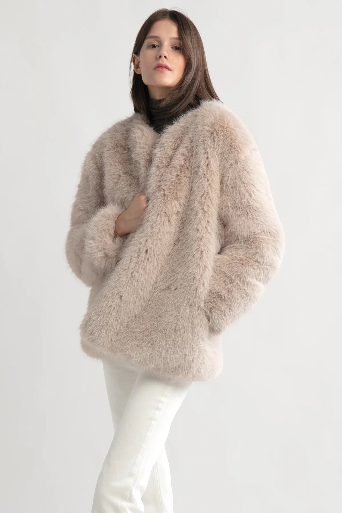 The Classy Fur Jacket