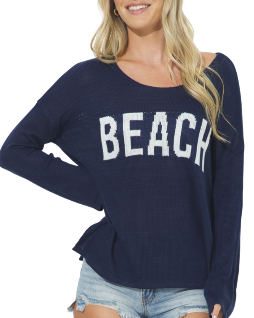 The  Jacquard Beach Sweater