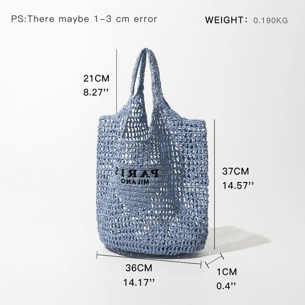 The Little Crochet Tote
