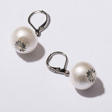 Cotton Pearl Earrings